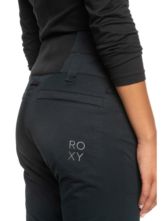 Roxy Diversion ERJTP03185 KVJ0 Pantaloni de schi și snowboard pentru femei Ski & Snowboard Negru