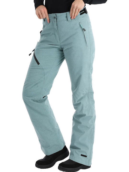 Icepeak 54040531-510 Women's Trousers for Ski & Snowboard Green