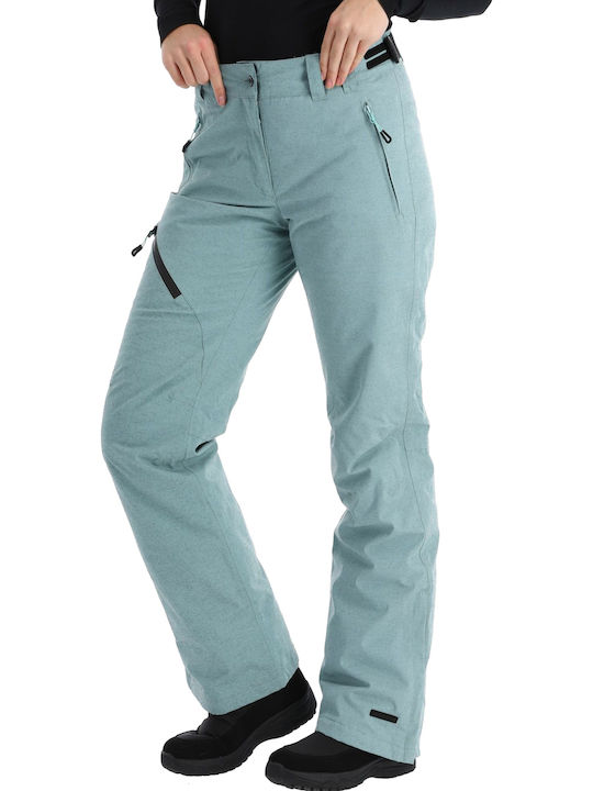 Icepeak 54040531-510 Pantaloni de schi și snowboard pentru femei Ski & Snowboard Verde