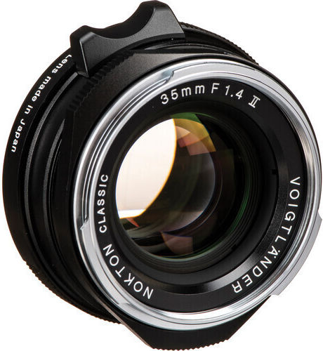 Voigtlander Φωτογραφικός Φακός Nokton Classic 35mm f/1.4 II MC Wide Angle για Leica M Mount Μαύρος