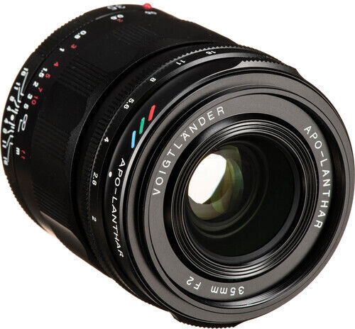 Voigtlander Full Frame Φωτογραφικός Φακός APO-LANTHAR 35mm f/2 Aspherical Wide Angle για Sony E Mount Μαύρος