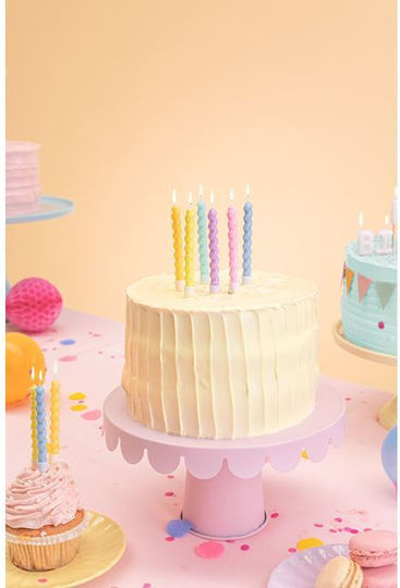 PartyDeco Birthday Candle Regular Multicolored 6pcs SCS-15-000