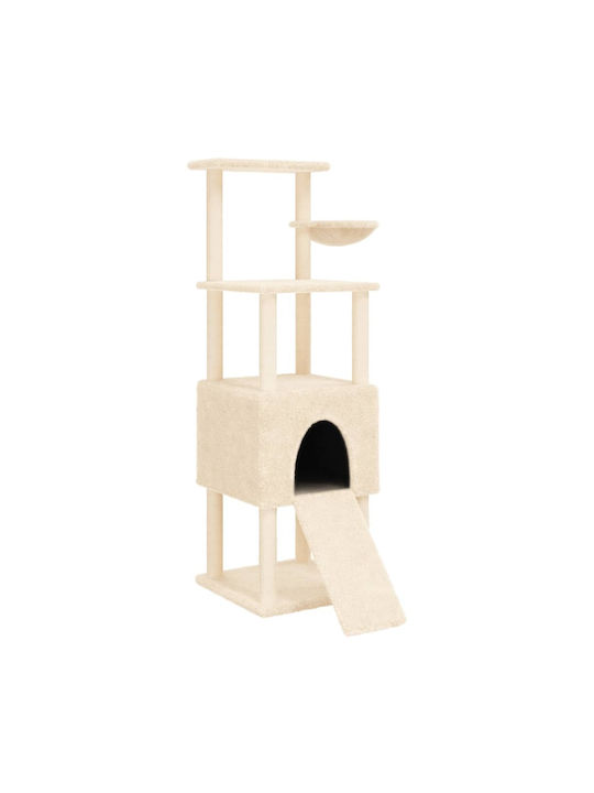 vidaXL Cat Scratching Post Cat Trees Beige