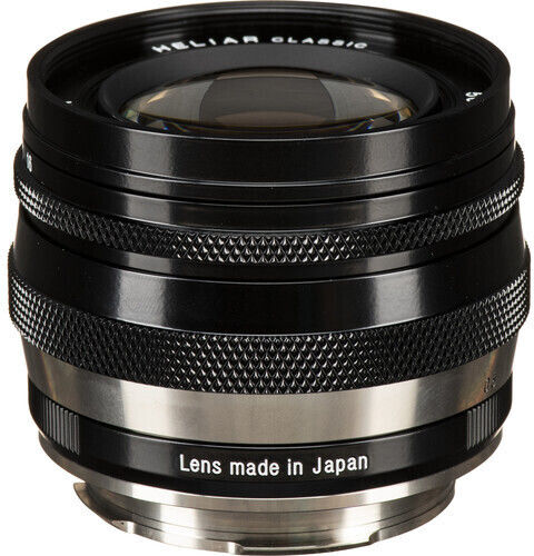 Voigtlander Full Frame Camera Lens Heliar Classic 50mm f/1.5 Fixed for Leica M Mount Black