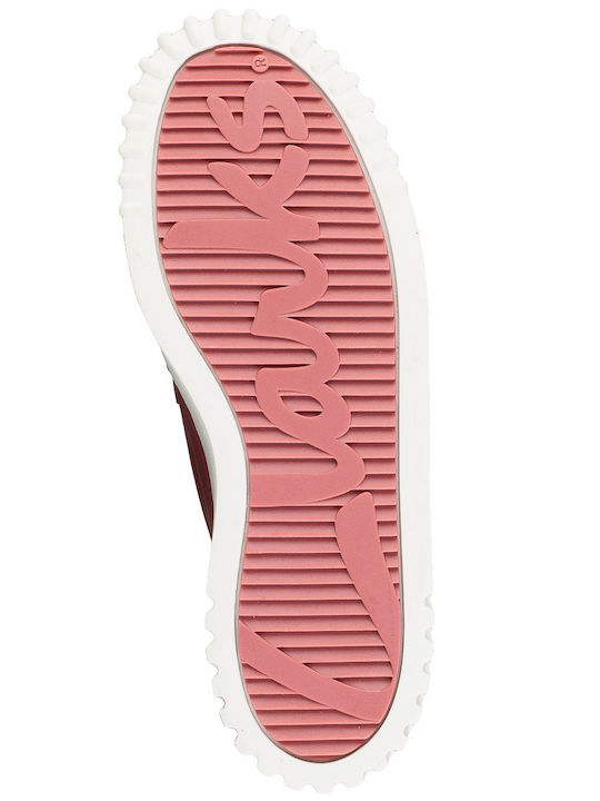 Cove Leather Women's Moccasins in Pink Color