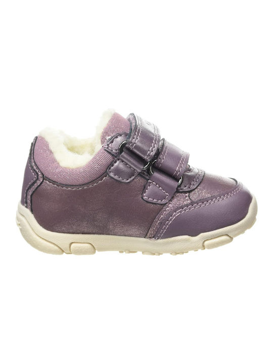 Geox Kids Sneakers with Scratch Purple