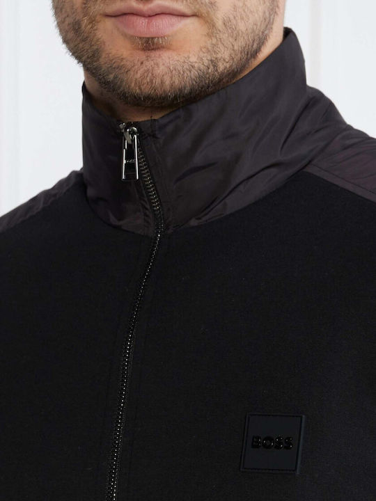 Hugo Boss Men's Sweatshirt Jacket Black