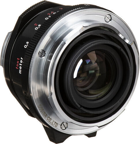 Voigtlander Пълен кадър Фотообектив Color-Skopar 21mm f/3.5 Aspherical Широк ъгъл за Лайка М Монтаж Черен