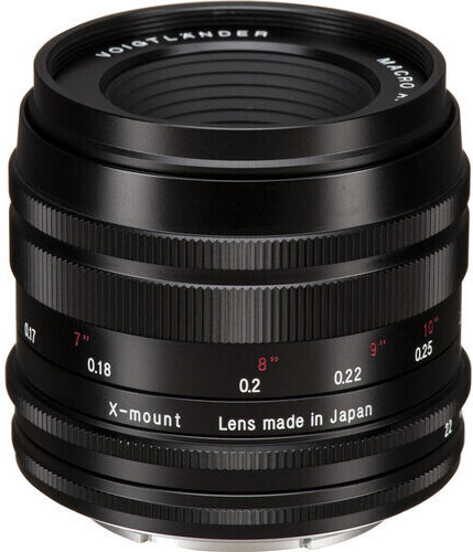 Voigtlander Crop Φωτογραφικός Φακός Macro APO-Ultron 35mm f/2 Macro για Fujifilm X Mount Μαύρος