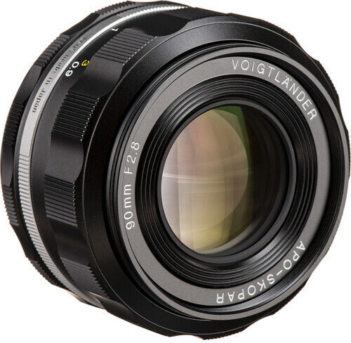 Voigtlander Full Frame Φωτογραφικός Φακός Apo-Skopar 90mm f/2.8 SLIIs Telephoto για Nikon F Mount Μαύρος
