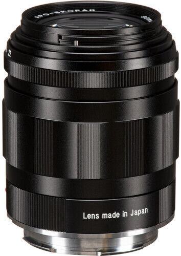 Voigtlander Full Frame Camera Lens Apo-Skopar 90mm f/2.8 Telephoto for Leica M Mount Black