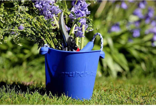 Scrunch Beach Bucket made of Silicone Red 13cm
