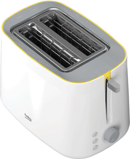 Beko Prăjitor de pâine 2 sloturi 800W Bej