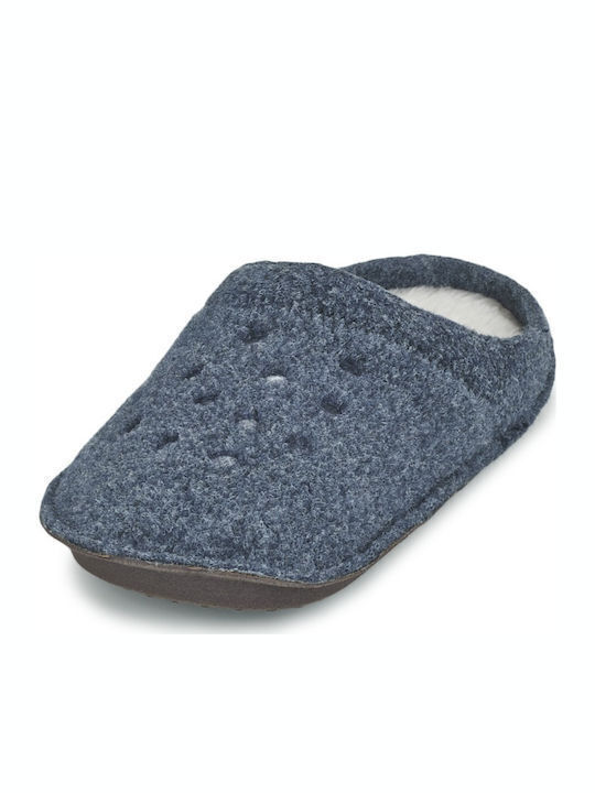 Crocs Classic Men's Printed Slippers Blue