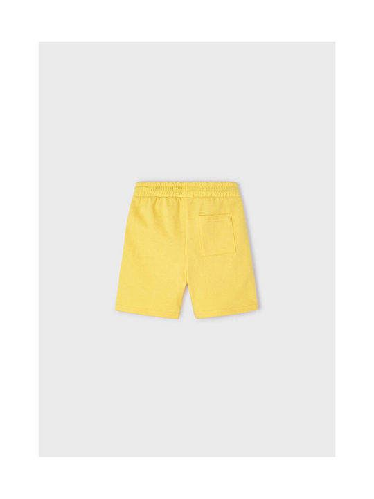 Mayoral Kids Shorts/Bermuda Fabric Yellow