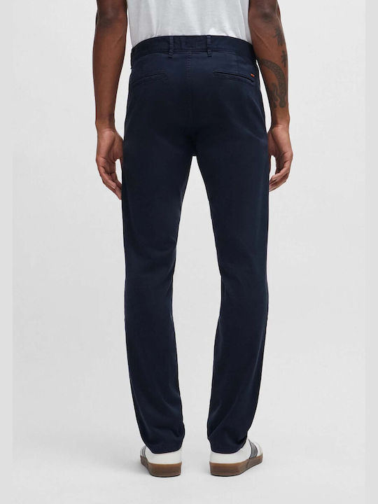 Hugo Boss Trousers Chino Dark Blue