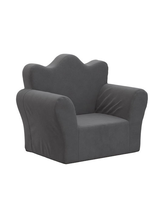 Sofa with Armrests Gray 54x34x45cm