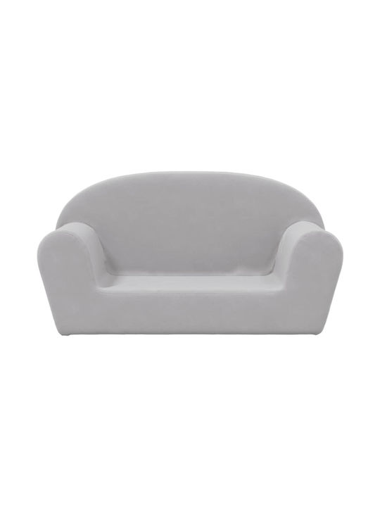 Kids Sofa Grey 84x34x45cm