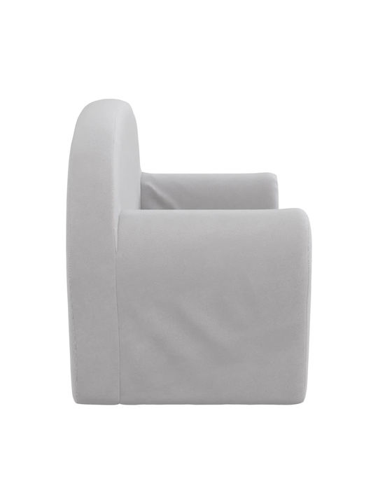 Kids Sofa Grey 84x34x45cm