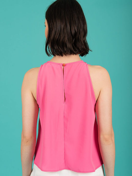Γυναικεία Μπλούζα Αμάνικη Intense Pink