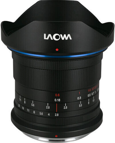 Laowa Full Frame Camera Lens Venus Optics 19mm f/2.8 Zero-D Wide Angle for Fujifilm G Mount Black