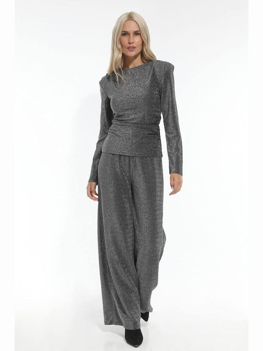 Women's Blouse Ασημί