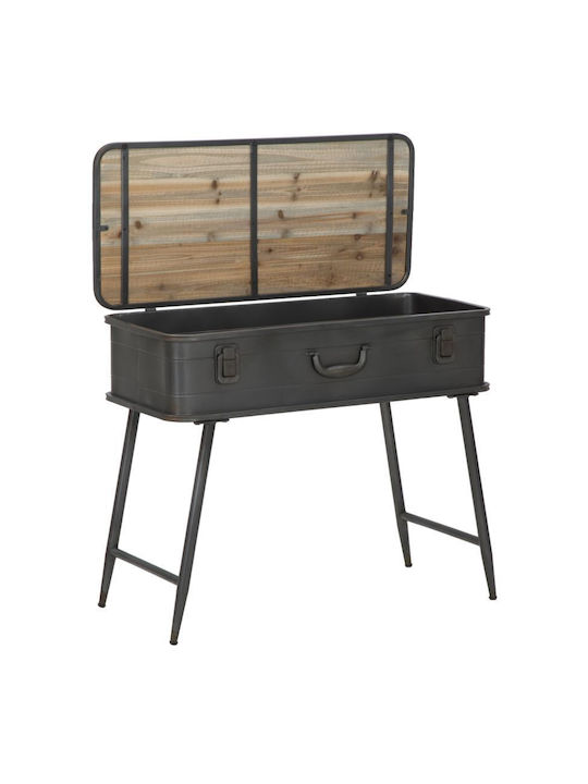 Metal Console Table Gray L80xW35xH67.5cm