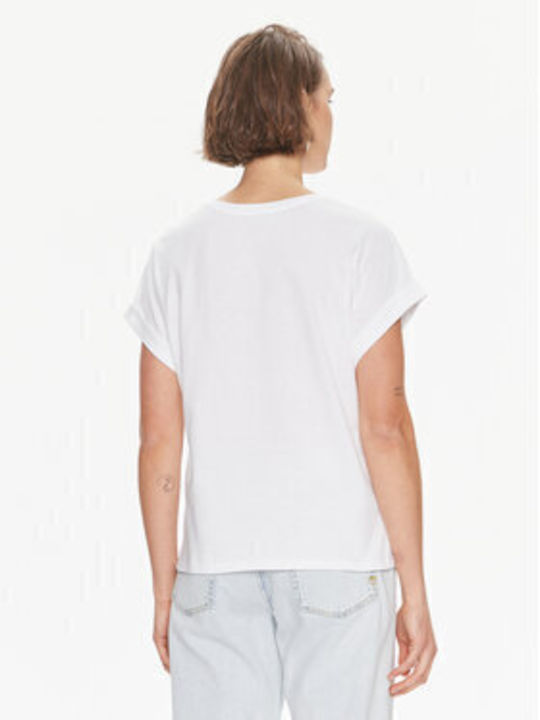 Twinset Damen T-shirt White