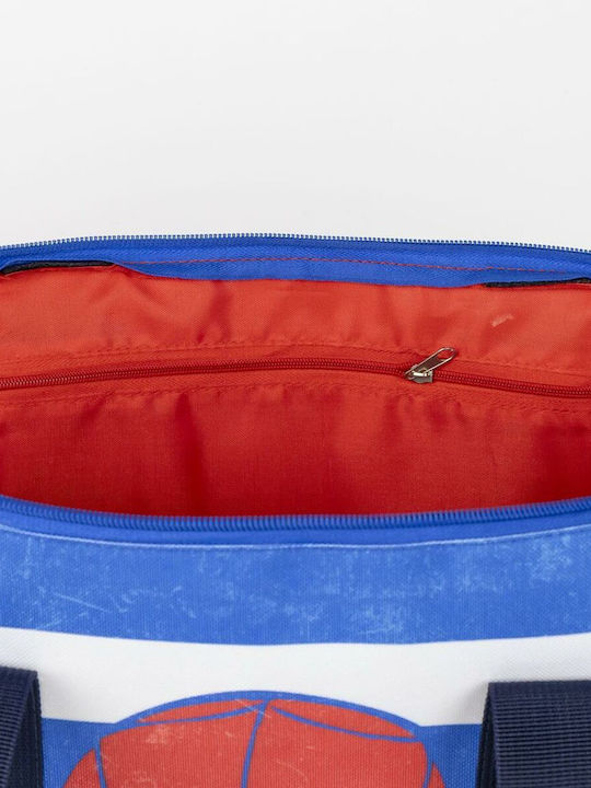 Marvel Stoff Strandtasche mit Geldbörse Blau