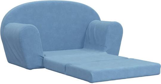 Kids Sofa Blue 84x34x45cm