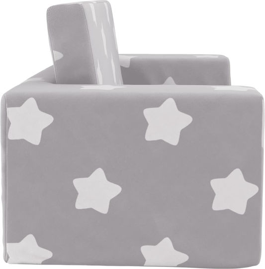 Kinderstuhl Grau 84x38x34cm