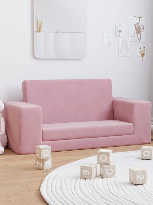 Sofa mit Armlehnen Rosa 84x38x34cm 1Stück