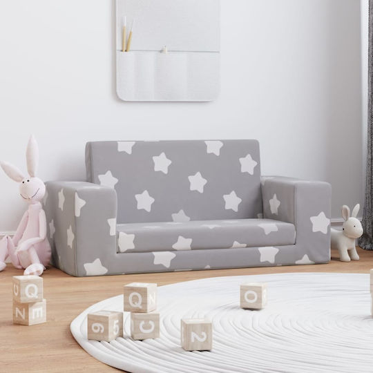 Kinderstuhl Grau 84x38x34cm
