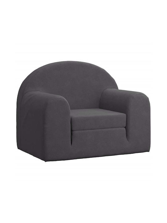 Armchair with Armrests Gray 52x34x40cm