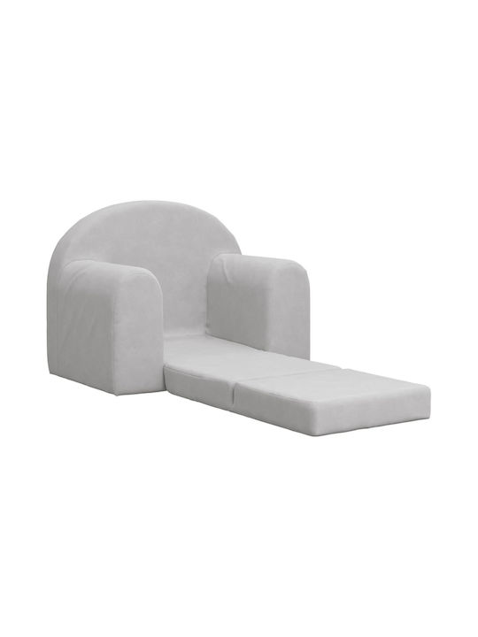 Armchair with Armrests Gray 52x34x40cm