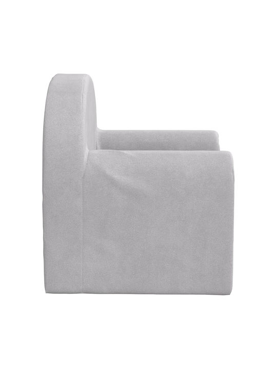 Armchair with Armrests Gray 52x34x40cm