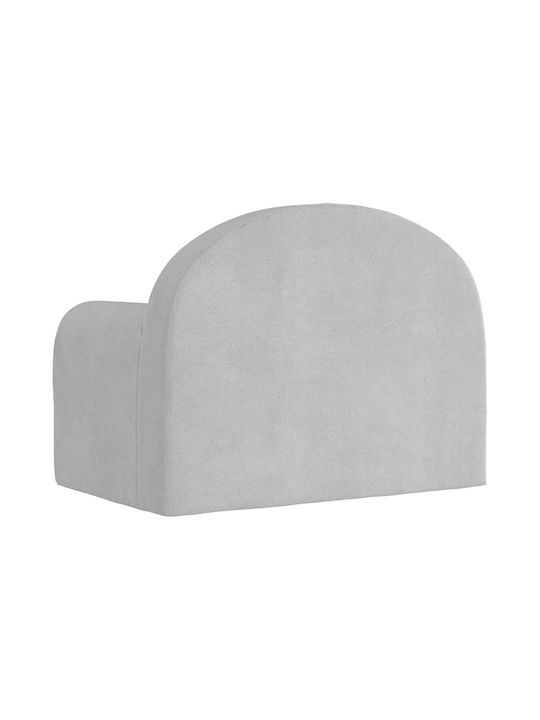 Armchair with Armrests Gray 52x34x40cm