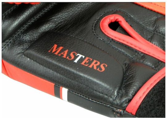 Sport Masters Γάντια Πυγμαχίας για Αγώνα Μαύρα