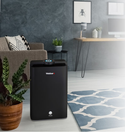 Webber AP9700 WI-FI Καθαριστής Αέρα 95W για Χώρους 65m²