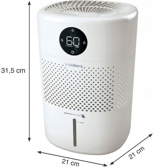 Webber HH1002 Humidifier 8W for Spaces 30m²