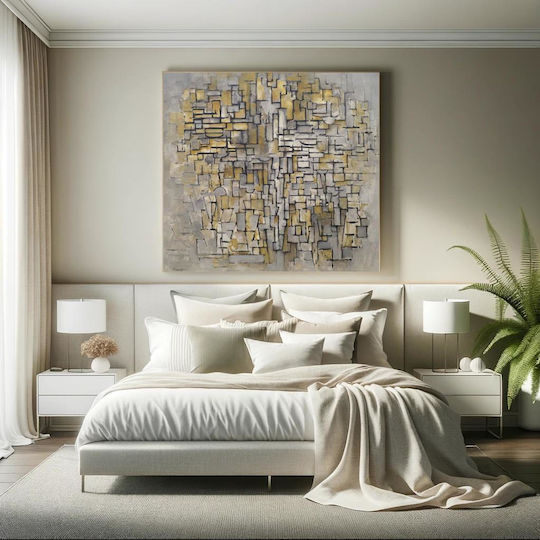 Piet Mondrian's Tableau No. 2, Composition No. Vii (1913)