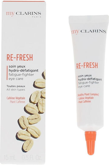 Clarins Re-fresh Κρέμα Ματιών για Μαύρους Κύκλους & Ενυδάτωση 15ml