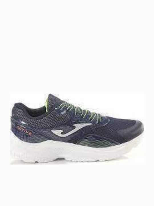 Active Αθλητικά Παιδικά Παπούτσια Running με Κορδόνια Navy Μπλε