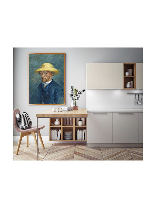 Vincent Van Gogh's Portrait Of Theo Van Gogh (1887) Painting Copy of Van Gogh on Canvas 70x100cm
