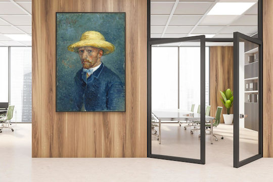 Vincent Van Gogh's Portrait Of Theo Van Gogh (1887) Картина Копие на Ван Гог Платнен 70x100см