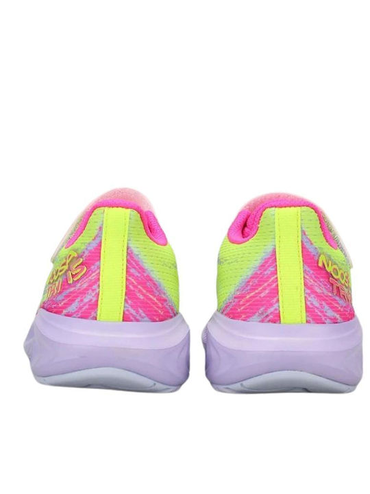 Pre Noosa Tri 15 PS Kids Sports Shoes Running with Hoop & Loop Closure Hot Pink / Lilac Hint