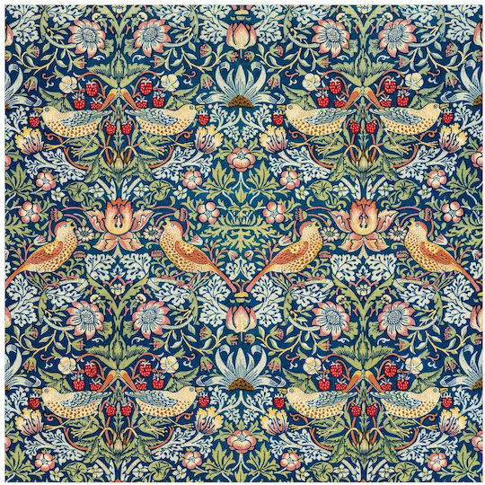 William Morris's (1834 Πίνακας Υφασμάτινος 80x80cm