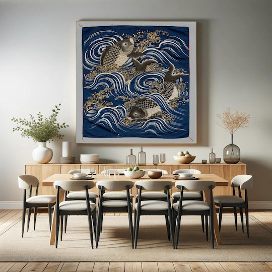 Gemälde auf Leinwand 110x110cm