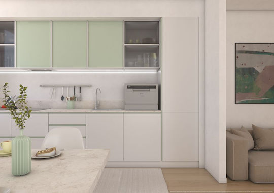 Candy за 6 комплекта Ш55xВ44.3см. Inox
