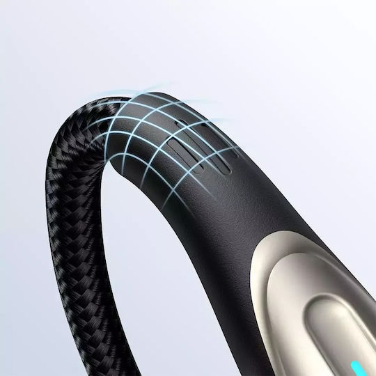Joyroom SA31-CL3 Braided USB-C to Lightning Cable 30W Μαύρο 1.2m
